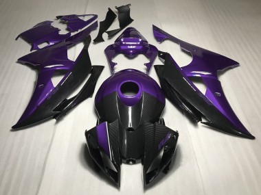 2008-2016 Purple Carbon Fiber Style Yamaha R6 Motorcycle Fairings Canada