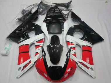 1998-2002 White Red Glossy Black Yamaha R6 Motorcycle Fairings Canada