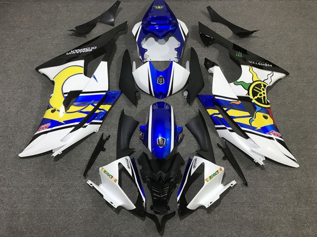 2008-2016 White Blue Black Yellow Yamaha R6 Motorcycle Fairing Canada