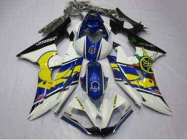 2008-2016 White Blue Black Yellow Yamaha R6 Motorcycle Fairings Canada