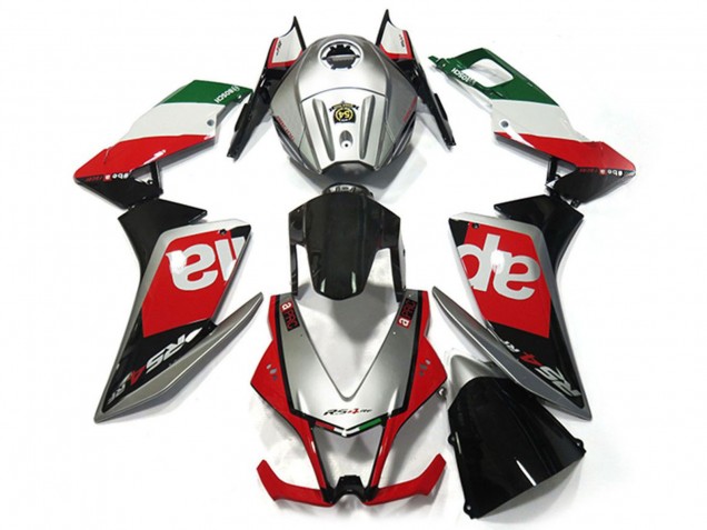 2012-2018 Silver Red Green Glossy Black OEM Style Aprilia RS4 125 Motorcycle Fairings Canada