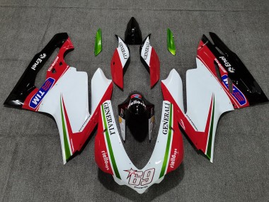 2015-2017 White Red Green Glossy Black Generali Tim 69 Ducati 959 1299 Motorcycle Fairings Canada