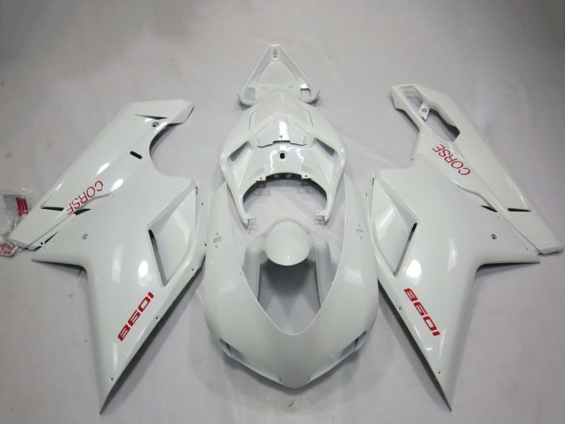 2007-2014 White Corse Ducati 1098 Motorcycle Fairings Canada