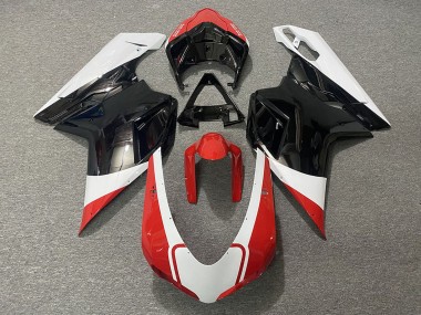2007-2014 White Red Glossy Black Ducati 848 1098 1198 Motorcycle Fairings Canada