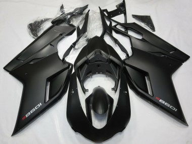2007-2014 Matte Black Ducati 1098 Motorcycle Fairings Canada