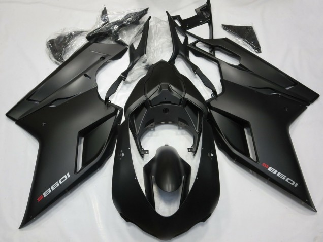 2007-2014 Matte Black Ducati 1098 Motorcycle Fairings Canada