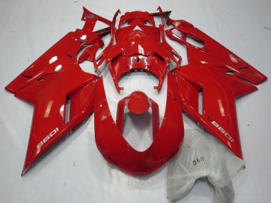 2007-2014 Red Ducati 1098 Motorcycle Fairings Canada