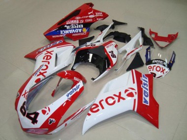 2007-2014 White Red Blue Glossy Black Valsir Xerox 84 Ducati 848 1098 1198 Motorcycle Fairings Canada
