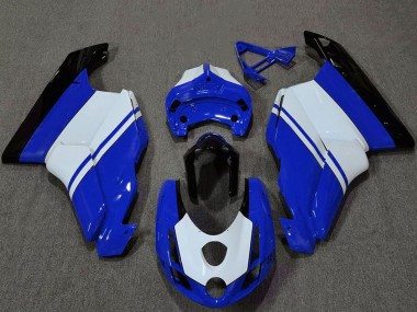 2003-2004 White Blue Glossy Black Ducati 749 999 Motorcycle Fairings Canada