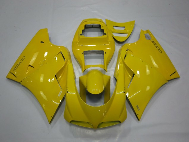 1993-2005 Yellow Ducati 996 Motorcycle Fairings Canada