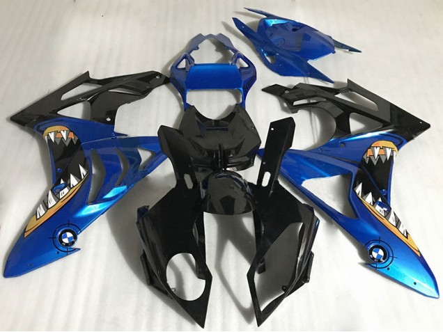 2017-2018 Blue Glossy Black Orange Shark BMW S1000RR Motorcycle Fairings Canada