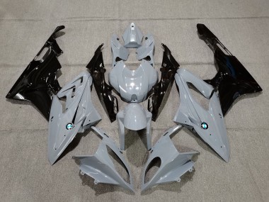 2015-2016 Nardo Grey Glossy Black BMW S1000RR Motorcycle Fairings Canada