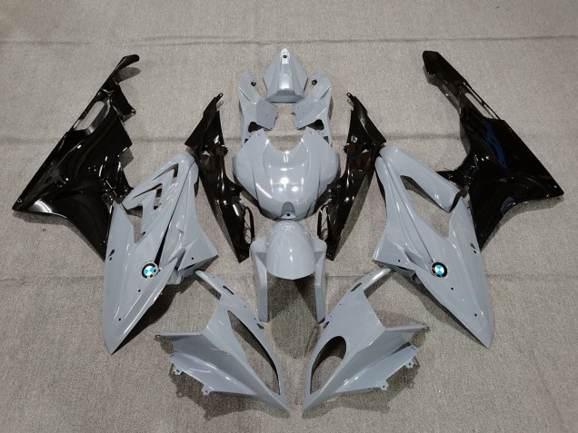 2015-2016 Nardo Grey Glossy Black BMW S1000RR Motorcycle Fairings Canada