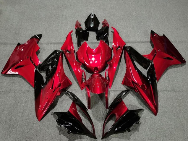2009-2014 Red Glossy Black BMW S1000RR Motorcycle Fairings Canada