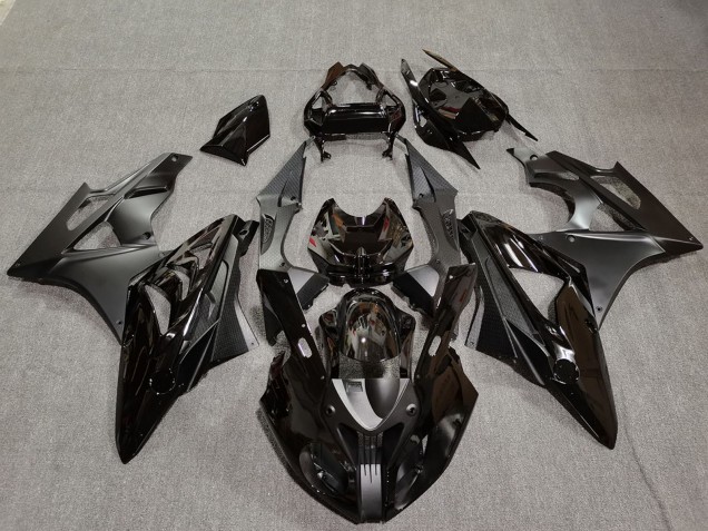 2009-2014 Glossy Black Matte Black Carbon Fiber BMW S1000RR Motorcycle Fairings Canada