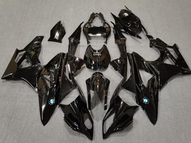2009-2014 Glossy Black BMW S1000RR Motorcycle Fairings Canada