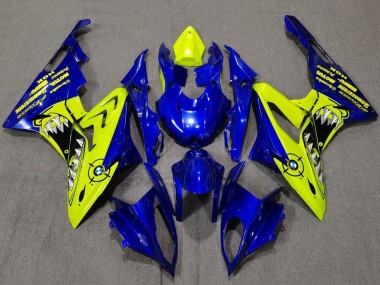 2009-2014 Yellow Blue Shark BMW S1000RR Motorcycle Fairings Canada