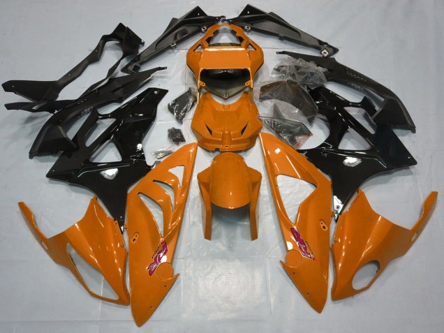 2015-2016 Orange Glossy Black BMW S1000RR Motorcycle Fairings Canada