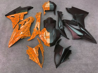 2015-2016 Orange Matte Black Split BMW S1000RR Motorcycle Fairings Canada
