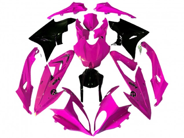 2009-2014 Pink Glossy Black HP BMW S1000RR Motorcycle Fairings Canada