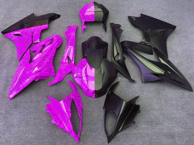 2015-2016 Pink Matte Black Split BMW S1000RR Motorcycle Fairings Canada