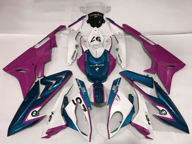 2009-2014 White Purple Blue BMW S1000RR Motorcycle Fairings Canada