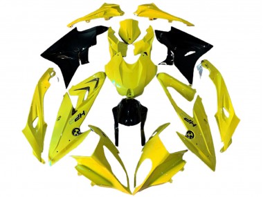2009-2014 Yellow Glossy Black HP BMW S1000RR Motorcycle Fairings Canada