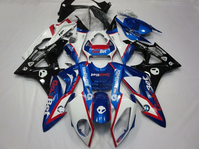 2009-2014 White Red Blue Glossy Black GoldBet HP BMW S1000RR Motorcycle Fairings Canada