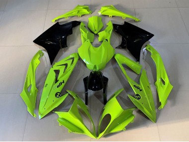 2009-2014 High Viz Yellow Glossy Black HP BMW S1000RR Motorcycle Fairings Canada
