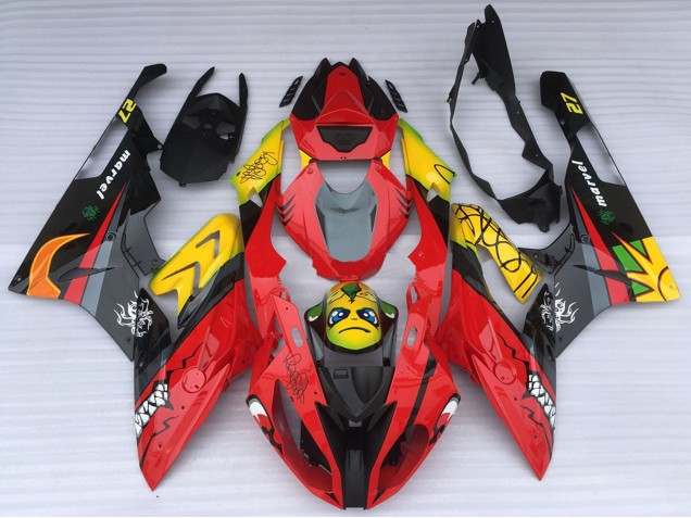 2015-2016 Yellow Red Black Shark BMW S1000RR Motorcycle Fairings Canada