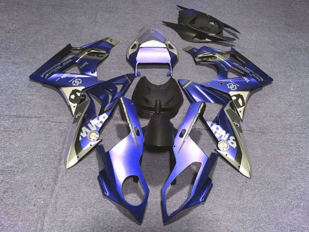 2017-2018 Silver Blue Back BMW S1000RR Motorcycle Fairings Canada