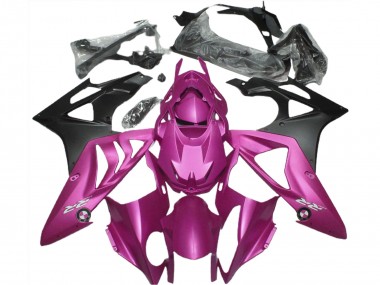 2009-2014 Hot Pink Matte Black BMW S1000RR Motorcycle Fairings Canada