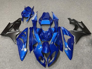 2009-2014 Blue Matte Black BMW S1000RR Motorcycle Fairings Canada