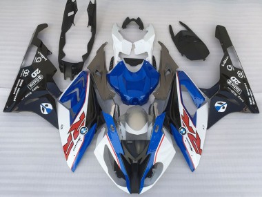 2015-2016 White Blue Matte Black OEM Style BMW S1000RR Motorcycle Fairings Canada