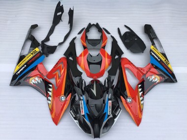 2015-2016 Red Glossy Black Shark BMW S1000RR Motorcycle Fairings Canada
