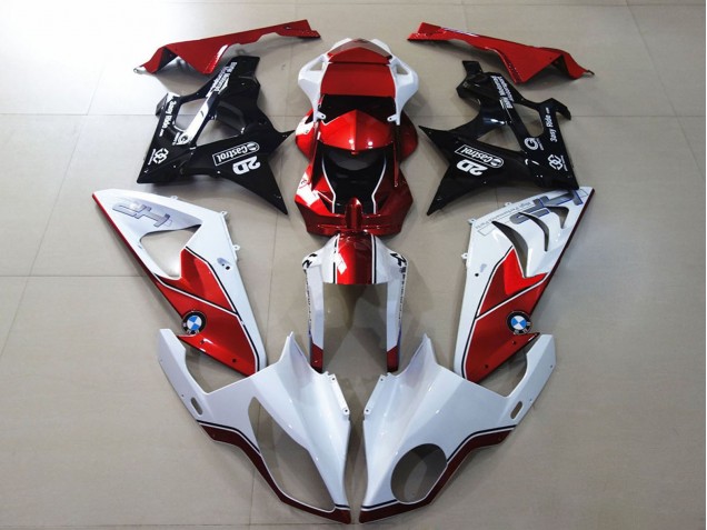 2009-2014 White Red Glossy Black BMW S1000RR Motorcycle Fairings Canada