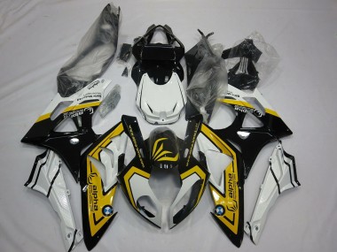 2009-2014 White Yellow Glossy Black BMW S1000RR Motorcycle Fairings Canada