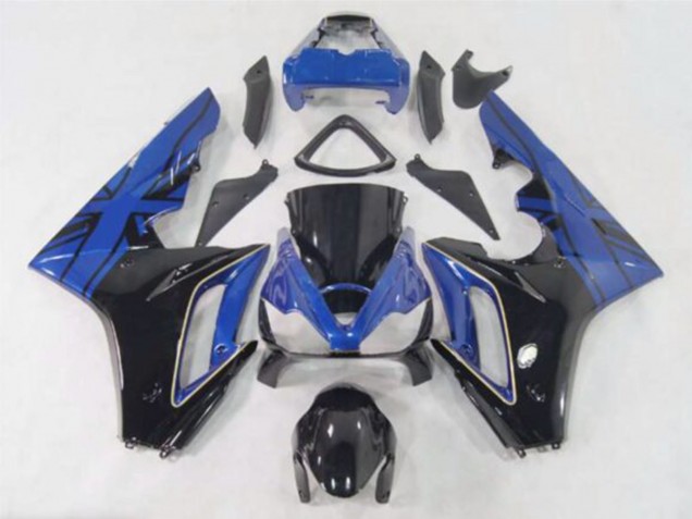 2006-2008 Blue Glossy Black Triumph Daytona 675 Motorcycle Fairings Canada