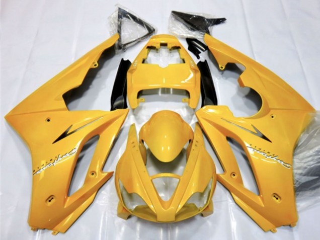 2006-2008 Pearl Yellow Triumph Daytona 675 Motorcycle Fairings Canada