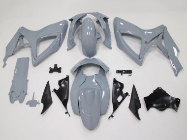 2006-2007 Nardo Grey Suzuki GSXR 600 / GSXR 750 Motorcycle Fairing Kits Canada