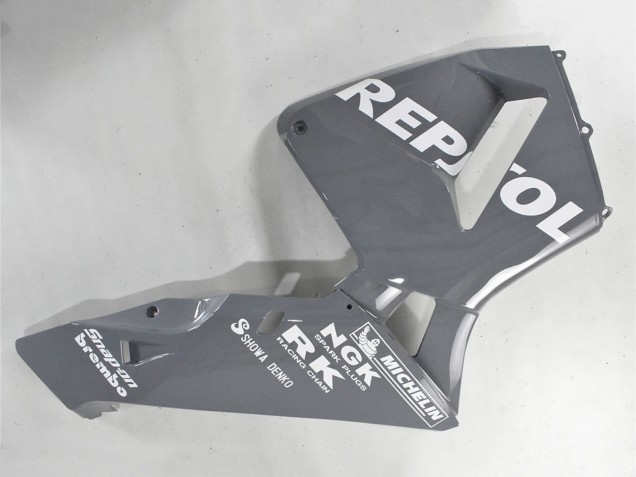 2005-2006 Nardo Grey White Repsol Honda CBR600RR Motorcycle Fairings Canada