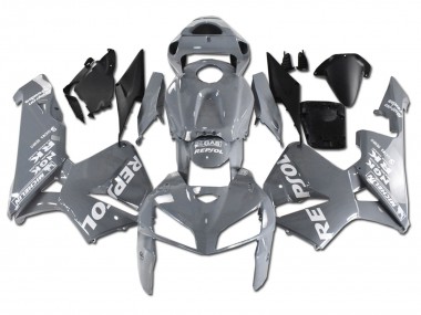 2005-2006 Nardo Grey White Repsol Honda CBR600RR Motorcycle Fairings Canada