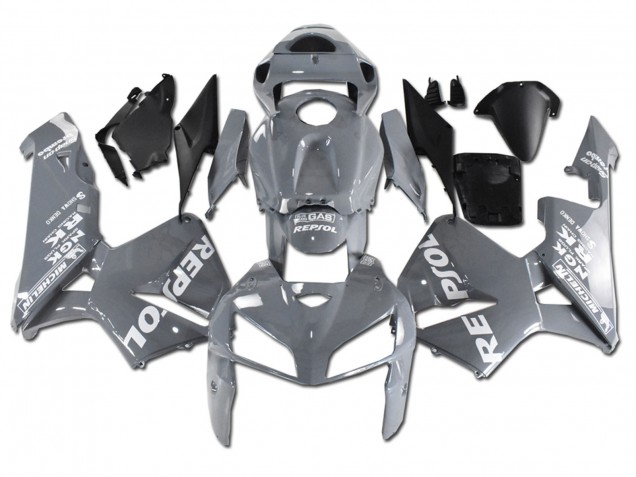 2005-2006 Nardo Grey White Repsol Honda CBR600RR Motorcycle Fairings Canada