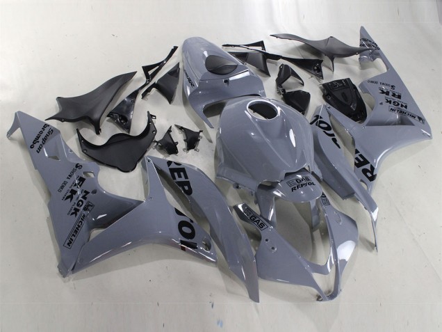 2007-2008 Nardo Grey Black Repsol Honda CBR600RR Motorcycle Fairings Canada