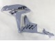 2007-2008 Nardo Grey Black Repsol Honda CBR600RR Motorcycle Fairings Canada