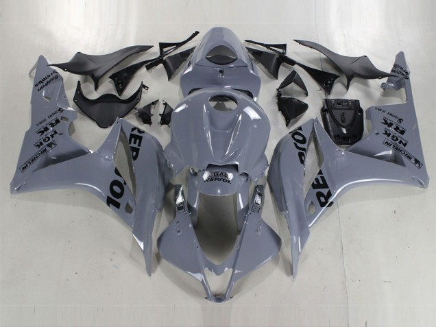 2007-2008 Nardo Grey Black Repsol Honda CBR600RR Motorcycle Fairings Canada
