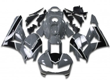2013-2023 Nardo Grey Glossy Black Honda CBR600RR Motorcycle Fairings Canada