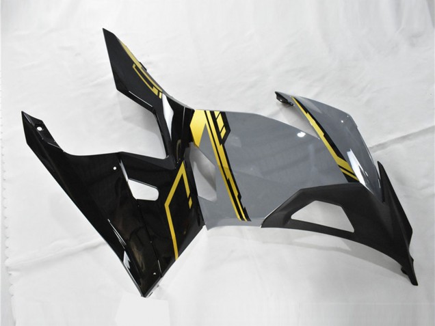 2018-2024 Nardo Grey Gold Black Kawasaki Ninja 400 Motorcycle Fairings Canada
