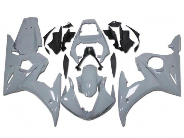 2006-2009 Nardo Grey Yamaha YZF R6S Motorcycle Fairings Canada