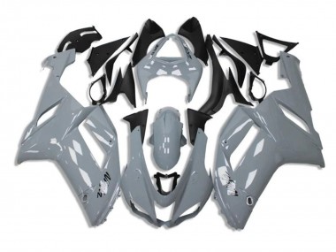 2007-2008 Nardo Grey Kawasaki ZX6R Motorcycle Fairings Canada